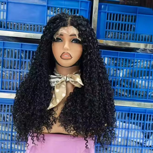 Promotion Letsfly : Perruques sans colle Pixie Curly avec fermeture en dentelle transparente 5x5, 14-24 pouces, 100% cheveux humains vierges bruts, vente en gros - Product Image 2