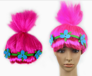 <span class=keywords><strong>Peluca</strong></span> de Troll Flame de Alta Calidad para Disfraces de Cosplay de Anime y Dibujos Animados, Divertida para Fiestas Infantiles - Product Image 2