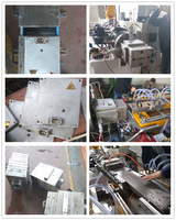 Cubierta compuesta de plástico y madera, PP/PE, PVC, WPC, poste de ventana y Marco de puerta, máquina de fabricación de perfiles, línea de extrusión