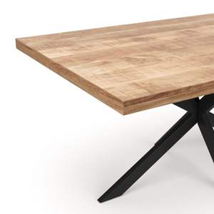 Mesa de Comedor Moderna de Madera Sólida para el Hogar, Muebles de Comedor de Lujo, Mesa de Cocina de Madera con Acabado Natural, Venta al Por Mayor - Product Image 6