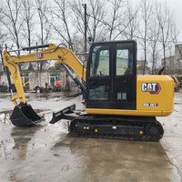 Mini-excavatrice d'occasion CATERPILLAR CAT305.5E2, excavatrice de 5,5 tonnes, moteur CAT C2.4, pièces d'origine CAT, garantie d'assurance