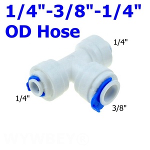 Khớp Nối Ống Nối Bộ Lọc Nước Bằng Nhựa 1/4 Inch 3/8 Inch Nhà Máy Trung Quốc - Product Image 5