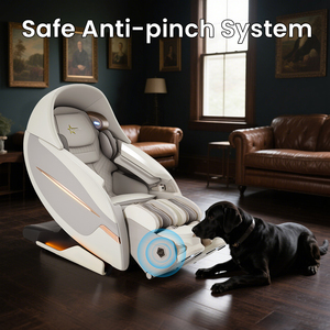 Silla de masaje inteligente de lujo, sillón de reflexología de gravedad cero 6d - Product Image 4