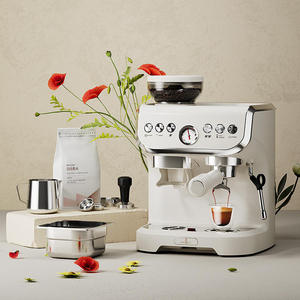 Comprar Café Italiano Máquinas Semiautomáticas <span class=keywords><strong>Marcas</strong></span> Cafetera Express Profesional Espresso Cappuccino Cafetera Con Molinillo - Product Image 1
