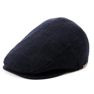 Großhandel Warme Atmungsaktive Verstellbare Klassische Herbst Winter Neue Schiebermütze Retro Woll-<span class=keywords><strong>Ivy</strong></span>-<span class=keywords><strong>Cap</strong></span> Herren Baskenmütze - Product Image 5