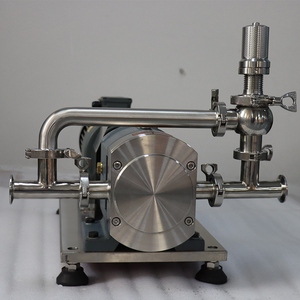 Bơm Thùy Quay Vệ Sinh Có Độ Nhớt Cao Cấp Thực Phẩm Bằng Thép Không Gỉ <span class=keywords><strong>L</strong></span>ưu <span class=keywords><strong>L</strong></span>ượng Cao 2.2KW Với Hệ Thống An Toàn - Product Image 6