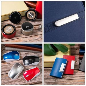 Custom 6 in 1 Box Vacuum Water Bottle Notebook Promotional Business Gift Set for Corporate - Product Image 4