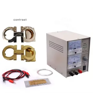 Gold Plating Kit 2A Machine Jewelry Plater Electroplating Processing Tools With Voltage is Adjustable Electroplating machine
