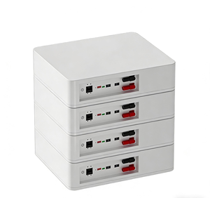 แบตเตอรี่เก็บพลังงานภายในบ้าน 48V 100Ah LiFePO4 5kWh ระบบผลิตพลังงานแสงอาทิตย์แบบแยกส่วนที่สามารถวางซ้อนกันได้ - Product Image 2