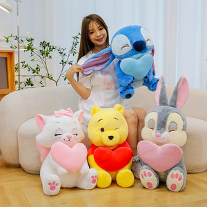 Nuevo Peluche <span class=keywords><strong>de</strong></span> <span class=keywords><strong>la</strong></span> <span class=keywords><strong>Serie</strong></span> Hugging: <span class=keywords><strong>Stitch</strong></span>, Gato Marie Adorable, Muñeco <span class=keywords><strong>de</strong></span> Confort Súper Suave con Relleno <span class=keywords><strong>de</strong></span> Algodón PP, Llavero <span class=keywords><strong>de</strong></span> Animal <span class=keywords><strong>de</strong></span> Peluche - Product Image 3