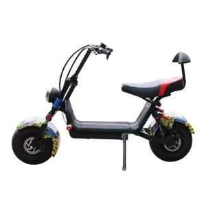 Scooter électrique à pédales <span class=keywords><strong>Leon</strong></span> 1000W Citycoco 2 roues grande moto vitesse unique 60V cadre en acier scooter électrique Tube batterie - Product Image 2