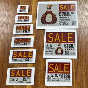 Etiqueta Electrónica de Precio Profesional para Panel de Control Esl, Etiqueta Electrónica de Precio Esl con Pantalla de Tinta Electrónica, Etiqueta Electrónica para Estantes de Supermercado - Product Image 1