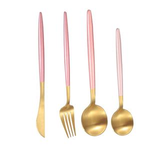 Wholesale Portugal 304 Stainless Steel Cutlery Set Western Flatware Set Creative Gift Steak Cutlery Tea Spoon - Product Image 6