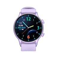 Montre connectée en silicone pour femme Zl avec fonction d'appel, étanche, surveillance de la fréquence cardiaque, contrôle à distance de la caméra et fonctions sportives