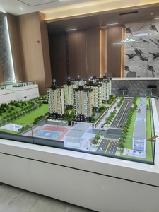 विला माइक्रोलैंडस्केप के लिए मिनी प्लास्टिक फूल झाड़ी स्ट्रिप्स 3 डी मॉडल डिजाइन समाधान - Product Image 6