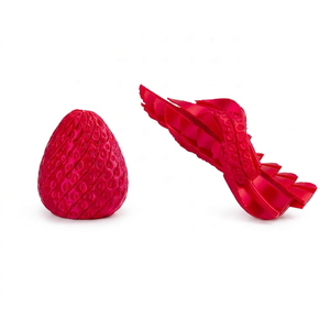 Jouet anti-stress en forme de fraise imprimé en 3D, créatif, extensible et compressible, décoration de bureau pour enfants et adultes - Product Image 1