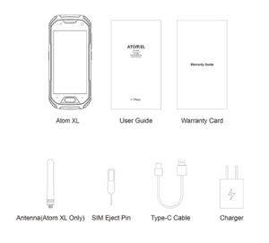 <span class=keywords><strong>Unihertz</strong></span> <span class=keywords><strong>Atom</strong></span> XL DMR Talkie-walkie robuste IP68 étanche Android 10 Téléphone mobile 6 Go + 128 Go 48 MP 4300 mAh NFC 4G LTE Téléphone portable - Product Image 6