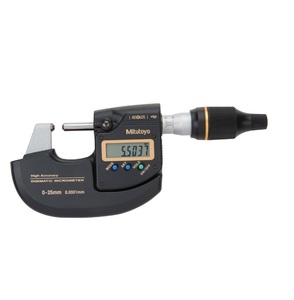 Japanese Unique High Accuracy Metal <b>Micrometer</b> Digital With 0.5m Resolution MITUTOYO P12-05 Model P12-05 Test Ins - Product Image 1