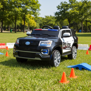 Детский электромобиль на четырех колесах с полным приводом для мальчиков и девочек, с пультом управления, игрушечная машинка, на которой можно кататься. - Product Image 4