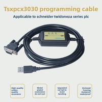 Adaptador USB a RS485 TSXPCX3030 TSXCUSB485 para Programación de PLC, Cable de Descarga TSX/TWIDO para PLC Schneider Neza y Twido