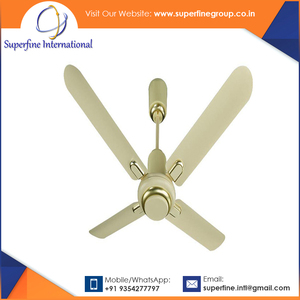 Best 4 Blade Ceiling <b>Fans</b> Top Design Copper Aluminium Motor Low Price Electric Power Source Mechanical for Hotels Households - Product Image 4