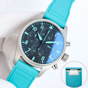 OEM ODM Quick <b>Detachment</b> Strap Men's Mechanical <b>Watch</b> Three Eyes Six Needles Fashion Calendar Automatic Mechanical <b>Watch</b> - Product Image 2