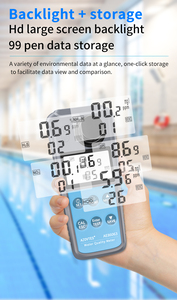 Medidor Digital de Calidad del Agua AE86063, Detector de pH, Cloro Residual, Amoníaco, Nitrógeno, Nitrito, Sulfuro, Amoníaco Tóxico - Product Image 6