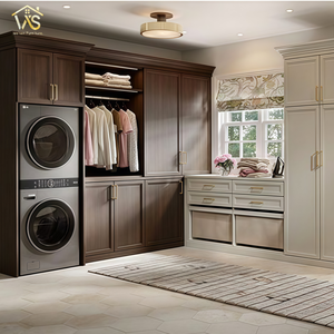 Gabinete personalizado de diseño moderno impermeable para baño, lavandería, ciudad de Foshan, muebles duraderos para el hogar, apartamento, Villa al aire libre - Product Image 1