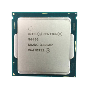 Processador pentium g4400, processador central dual core 100% ghz, cache com gráfico hd, 3.3ghz, lga 1151 tdp 54w e 3mb