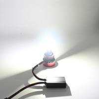 Bombilla LED F5 H1 para Faros Delanteros, 50W, Reemplazo Directo de Halógeno, con Collarín Ajustable y Decodificador para Faros LED CLA 180
