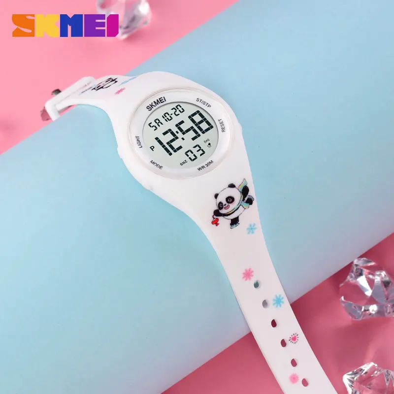 wholesale children skmei 1865 boy fashion color silicone sports outdoor waterproof cartoon girls digital kids watch