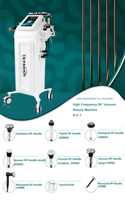 Appareil professionnel de radiofréquence 448 kHz CET RET RF et machine de cavitation sous vide 40K pour amincissement - Product Image 2