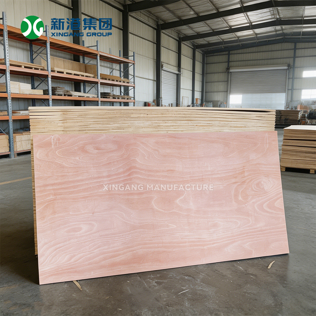 Wholesale Commercial Okoume Plywood Poplar Core 3mm-25mm BB/CC Veneer Plywood China Supplier