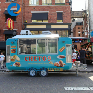 รถขายอาหารเคลื่อนที่พร้อมครัวครบชุด สำหรับขายบาร์บีคิว ไอศกรีม ฮอทดอก และอาหารอื่นๆ - Product Image 5