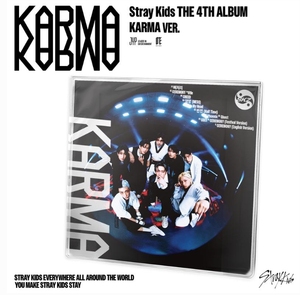 อัลบั้มที่ 4 ของวง Stray Kids รุ่น KARMA KARMA พร้อมสินค้าพรีเมียมแบบสุ่ม อัลบั้มเคป๊อปของแท้ วางจำหน่ายใหม่ล่าสุด - Product Image 2
