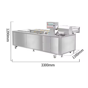 เครื่องทำฟองน้ำและผักผลไม้ระบบหมุนเวียนโอโซนอัตโนมัติขนาดใหญ่4.2เมตรพร้อมส่วนประกอบหลักของเครื่องยนต์ - Product Image 4