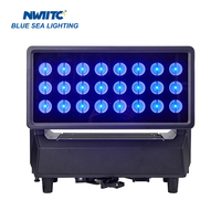 Proyector de Luz LED Móvil para Exteriores, Resistente al Agua IP65, 24x40W RGBW 4 en 1, para Bares, Bodas, Conciertos, Estadios, Discotecas, Eventos Nocturnos