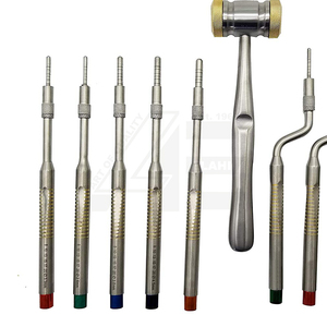 OSTEOTOMOS 11 PCS PUNTA DE TORNILLO CALIBRADA CÓNCAVA para ELEVACIÓN SINUSAL y DIFUSIÓN DE HUESOS CON CASETE DE ACERO INOXIDABLE - Product Image 2