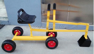 รถขุดของเล่นเด็ก ขุดทราย ขับเคลื่อนได้ ทำจากโลหะ ของเล่นเด็ก ของขวัญ - Product Image 6