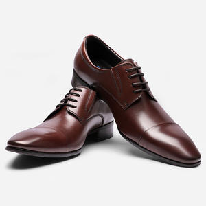 Chaussures habillées Oxford pour homme, faites à la main, à bout carré, personnalisées, augmentant la taille, pour mariage, fête, décontractées, de bureau, antidérapantes, légères - Product Image 6