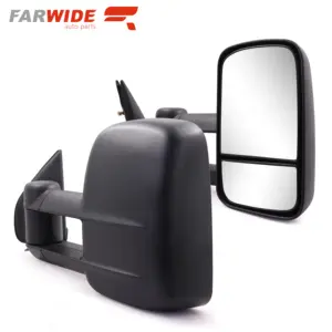 FARWIDE kaca spion sisi hitam Manual, untuk Ford Ranger 2009 2010 2011