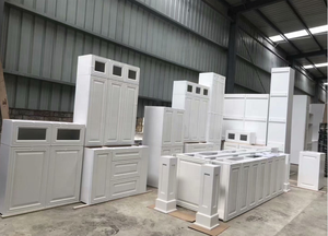 Antico classico mobili da <span class=keywords><strong>cucina</strong></span> pittura finitura in legno massiccio armadio da <span class=keywords><strong>cucina</strong></span> - Product Image 3