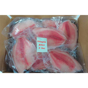 Filete de Tilapia Congelado para Cocinar, Filete de Pescado sin Piel ni Espinas, 3.5 oz, Envasado al Vacío IQF a Granel - Product Image 1