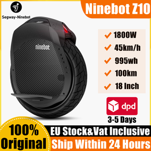 ยูนิไซเคิล Z10 ล้อเดียว 1800W มอเตอร์ไร้แปรงถ่าน แบตเตอรี่ลิเธียม รับน้ำหนักได้ 150 กก. ความเร็ว 45 กม./ชม. สกู๊ตเตอร์ทรงตัวอัตโนมัติ รุ่นกว้าง สำหรับผู้ใหญ่ - Product Image 2
