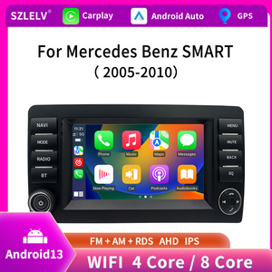 Smart Android Eight-Core Car Navigation <b>System</b> GPS 6GB RAM USB Connection MP5 Player Large Dashboard Radio CarPlay Mercedes Benz - Product Image 3