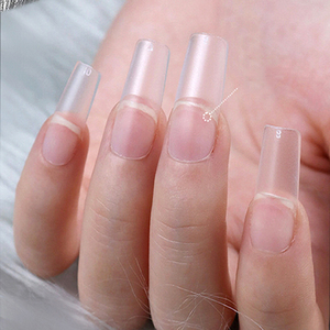 Medium Square Soft Gel <b>Nail</b> Tips Acrylic Press on <b>Extension</b> Tips for Salon Manicure <b>Nail</b> Art - Product Image 4