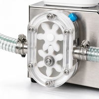 Machine de remplissage pneumatique de liquides visqueux LT-A3, distributeur de miel et de pâte de sésame pour canettes et bouteilles, semi-automatique, qualité alimentaire