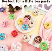 Vente en gros Mini Donut Squishy Jouet unisexe anti-stress pour enfants en mousse PU
