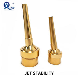 Accessoires de fontaine commerciale Water Crown : Buses à jet direct réglables de qualité supérieure, construction en laiton, design moderne - Product Image 2