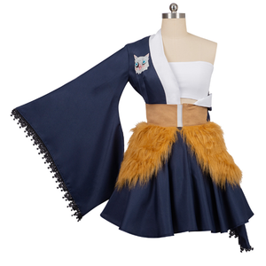 ชุดคอสเพลย์ตัวละครอนิเมะญี่ปุ่น ฮาชิบิระ อิโนะสุเกะ ชุดกิโมโน ชุดเมด ชุดคอสเพลย์ฮาโลวีน - Product Image 4